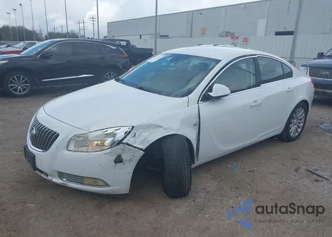 2011 Buick Regal Cxl Russelsheim from USA, damaged, VIN W04GN5EC3B1096164